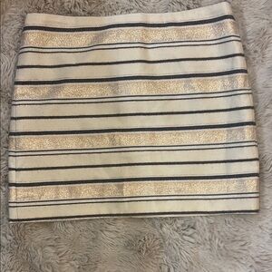 J. Crew Cream Mini Pencil Skirt for Cocktail